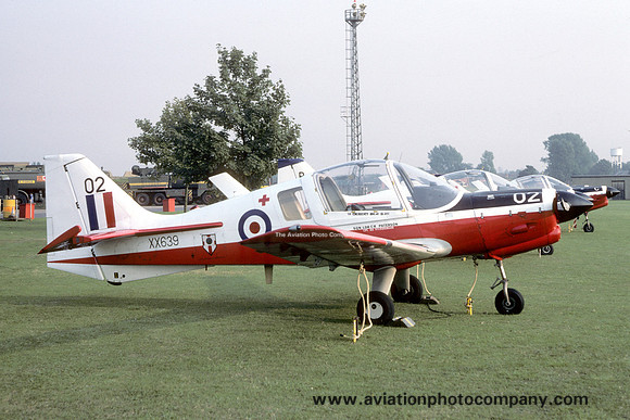 RAF London UAS SAL Bulldog T.1 XX639/02 (1982)