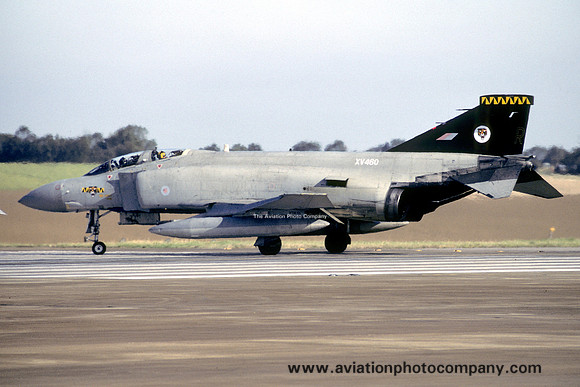 RAF 74 Squadron McDonnell F-4M Phantom FGR.2 XV460/R (1992)