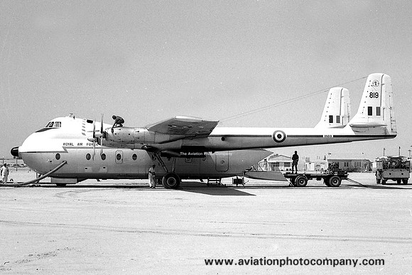 RAF 105 Squadron AWA Argosy C.1 XN819 (1966)