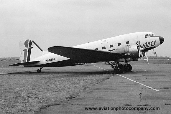 Intra Airways Douglas C-47 Dakota G-AMHJ (1978)