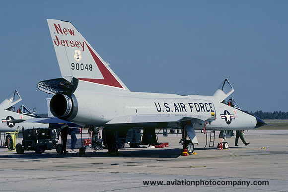 USAF New Jersey ANG 119 FIS Convair F-106A 59-0049 (1986)
