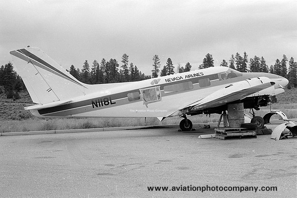 Nevada Airlines Beech D18S PAC Tradewind N118L (1978)