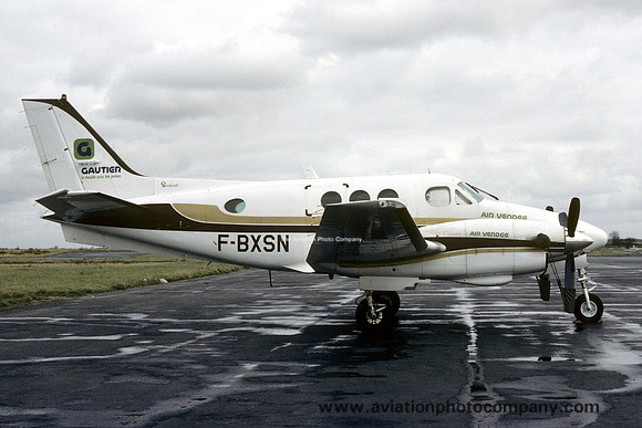 Air Vendee Hautier Beech E90 King Air F-BXSN (1982)