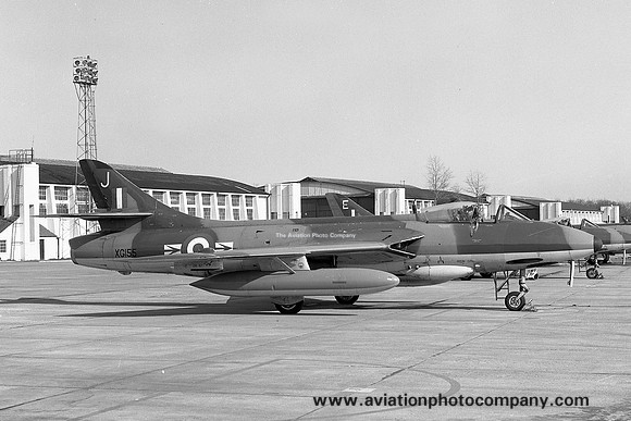 RAF 229 OCU 79 Squadron Hawker Hunter FGA.9 XG155 at RAF Leuchars (1971)