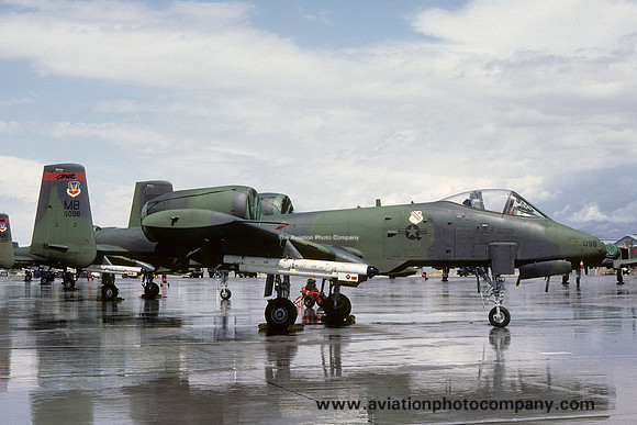 USAF 354 TFW 353 TFS Fairchild A-10A Thunderbolt 79-0098/MB (1981)
