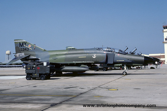 USAF 347 TFW 70 TFS McDonnell F-4E Phantom 68-0343/MY (1984)