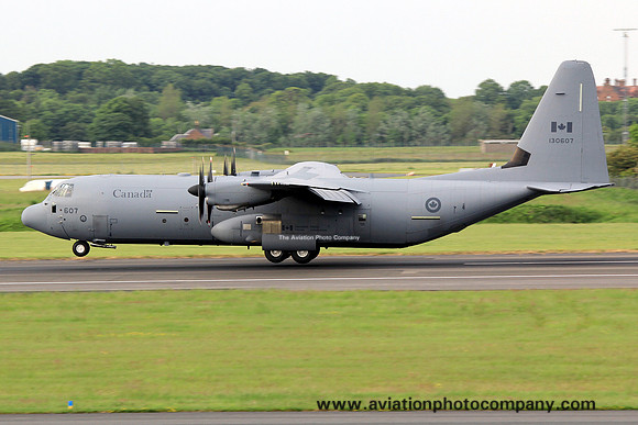 Canadian AF 436 Squadron Lockheed CC-130J 133607 at Prestwick (2013)