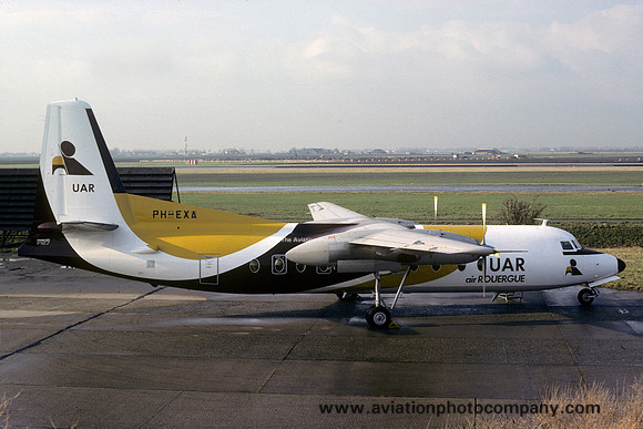 UAR Air Rouergue Fokker F-27 PH-EXR