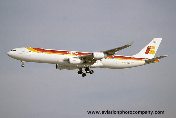 Iberia Airbus A340-300 EC-HDQ (2000)