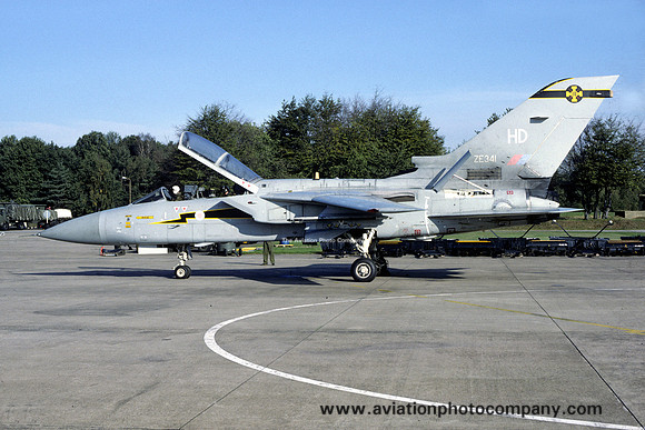 RAF 111 Squadron Panavia Tornado F.3 ZE341/HD (1991)