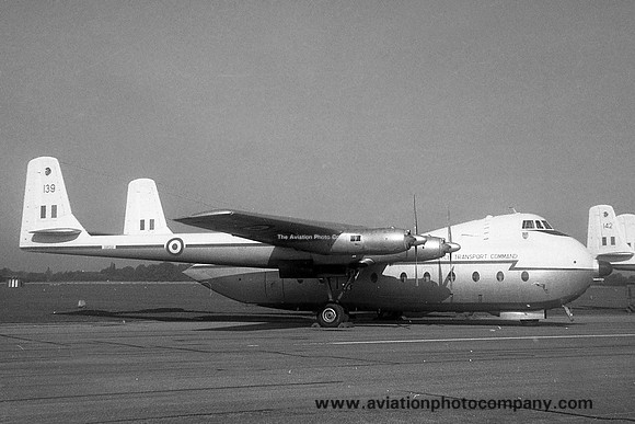 RAF 267 Squadron AWA Argosy C.1 XR139