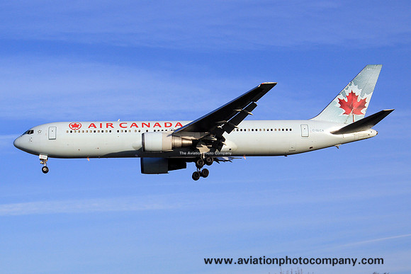 Air Canada Boeing 767-300 C-GLCA at London Heathrow (2015)
