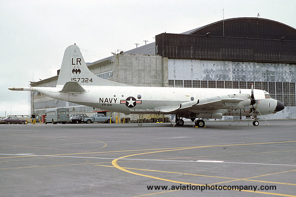 US Navy VP-24 Lockheed P-3C Orion 157324/LR-1 at Keflavik (1977)