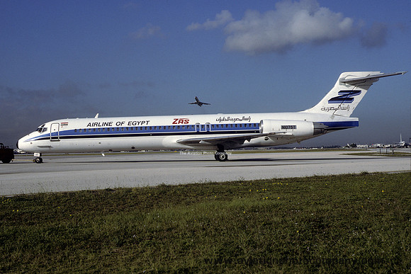 ZAS Airline of Egypt McDonnell Douglas MD-87 N1075T (1993)