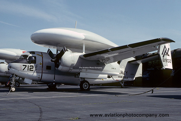 US Navy VAW-88 Grumman E-1B Tracer 148902/ND-712 (1977)