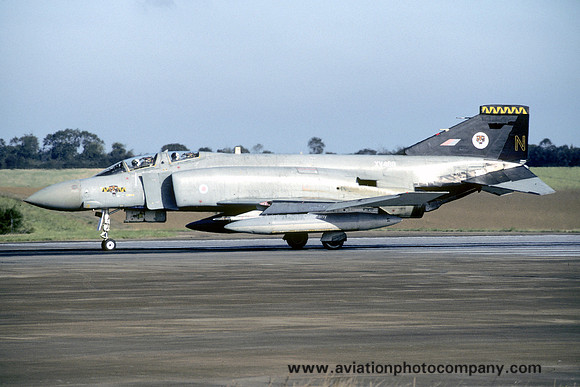RAF 74 Squadron McDonnell F-4M Phantom FGR.2 XV469/N (1992)
