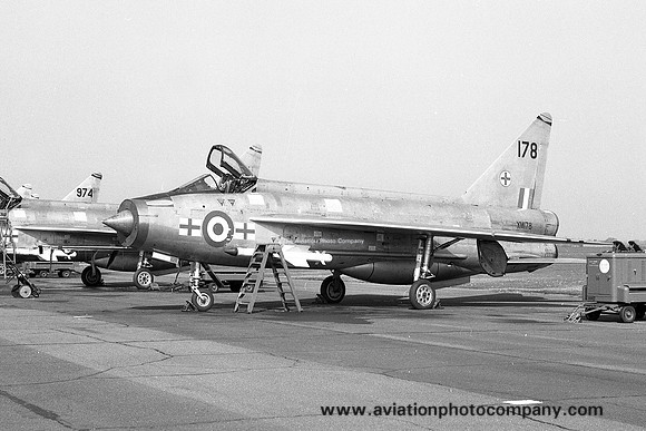 RAF 226 OCU 145 Squadron English Electric Lightning F.1A XM178 at RAF Wattisham (1968)