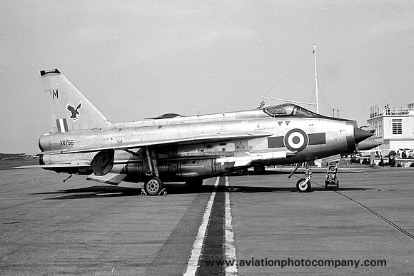 RAF 23 Squadron English Electric Lightning F.6 XR756/M (1972)