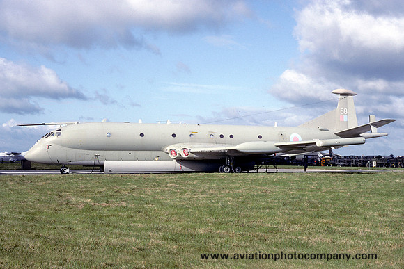 RAF Kinloss Wing Hawker Siddeley Nimrod MR.2P XV258 (1993)