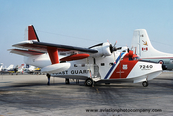 US Coast Guard San Francisco Grumman HU-16E Albatross CG7240 (1977)