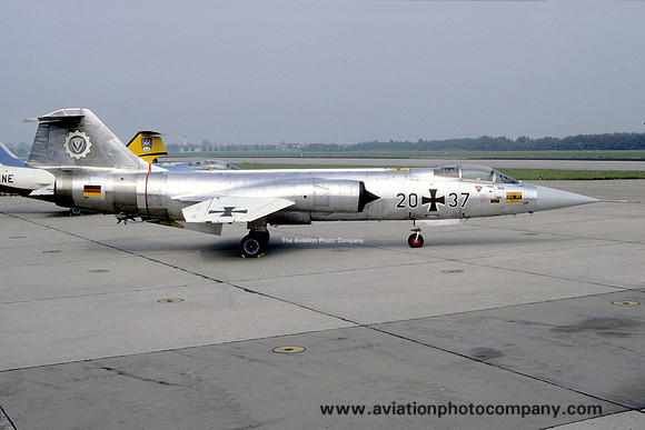 German Air Force LVR1 Lockheed F-104G Starfighter 20+37 (1986)