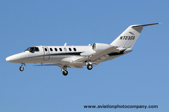 Cessna 525 N723SG at Los Angeles IAP (2014)