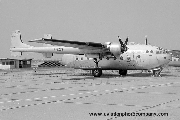 Ex French Air Force Nord Noratlas F-BZCS (1978)
