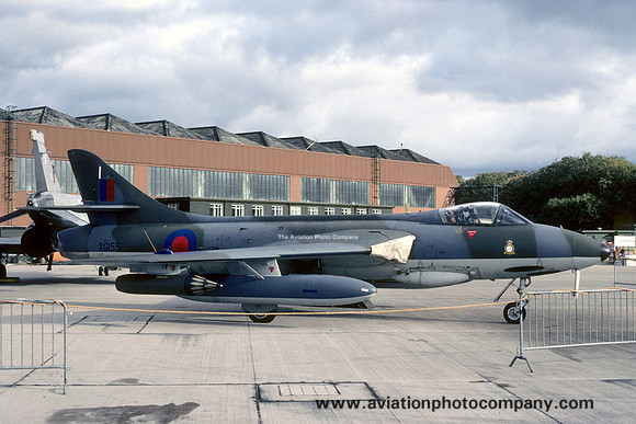 RAF 1 TWU Hawker Hunter FGA.9 XG155/Z (1982)