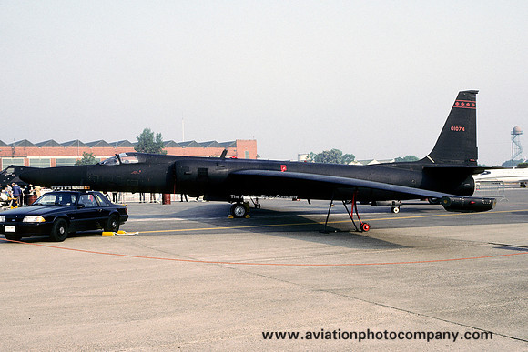 USAF 9 RW Lockheed U-2R 80-1074 at the Mildenhall Air Fete (1992)