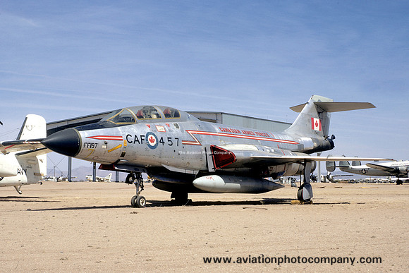 Canadian Air Force McDonnell F-101B Voodoo 17457 at MASDC Davis Monthan (1971)