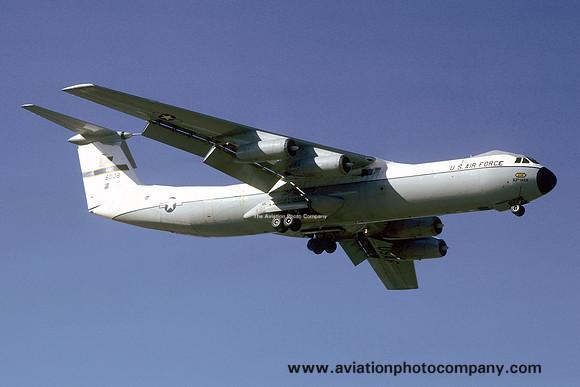 USAF 63 MAW Lockheed C-141B Starlifter 66-0138 (1981)