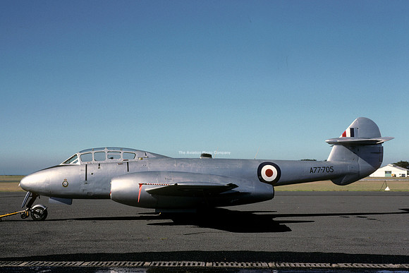 RAAF Gloster Meteor T.7 A77-705 (1988)