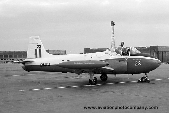 RAF 1 FTS Hunting Jet Provost T.3A XM464 (1978)