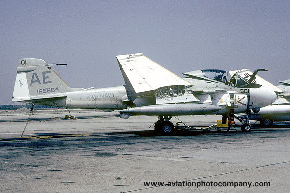 US Navy VA-176 Grumman A-6E Intruder 155664/AE-501 (1985)