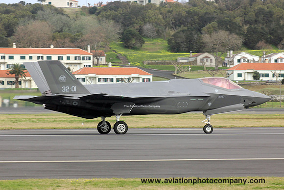 Italian Air Force 32 Stormo Lockheed F-35A MM7332/32-01 at Lajes (2016)