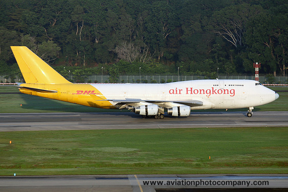 DHL/Air Hong Kong Boeing 747-400F B-HUS (2015)