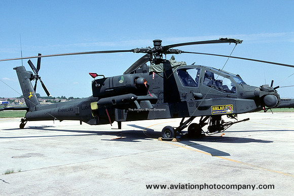 Dutch Air Force 301 Squadron Hughes NAH-64D Apache Q-30 at RIAT Fairford (2005)