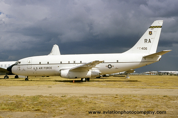 USAF 12 FTW Boeing T-43A Gator 71-1406/RA at AMARC Davis Monthan (2000)