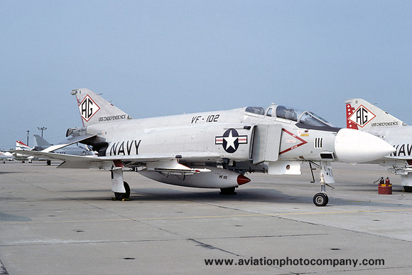 US Navy VF-102 McDonnell F-4J Phantom 155524/AG-111 (1975)