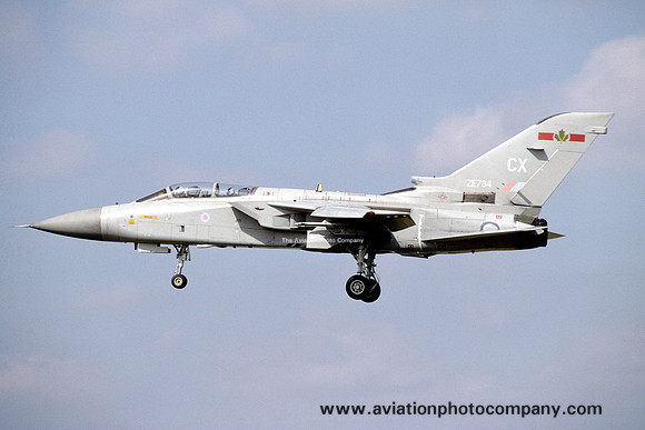 RAF 5 Squadron Panavia Tornado F.3 ZE734/CX (1993)