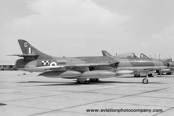 RAF Khormaksar Strike Wing Hawker Hunter FGA.9 XG154/G (1967)
