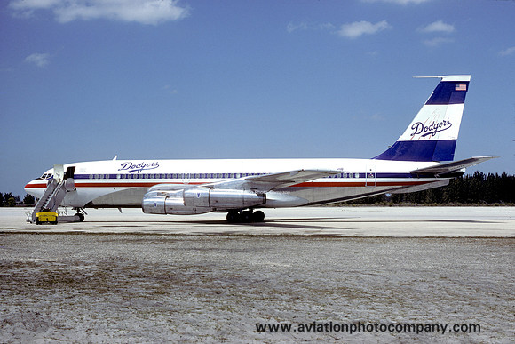 Los Angeles Dodgers Boeing 720 N1R