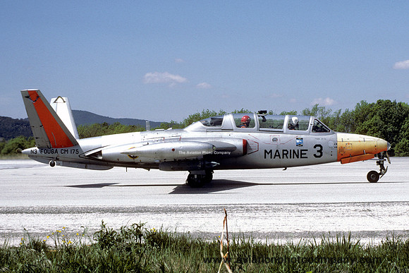 French Navy 59S Fouga CM.175 Zephyr 3 (1987)