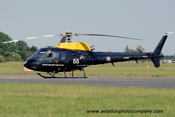 RAF DHFS Aerospatiale Squirrel HT.1 ZJ255/55 at the Waddington Airshow (2013)