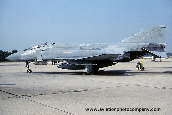 US Marines VMFA-321 McDonnell F-4S Phantom 153860/MG-10 (1991)