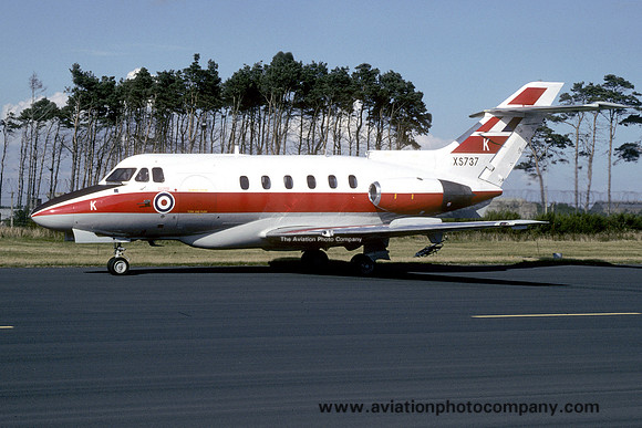 RAF 6 FTS Hawker Siddeley Dominie T.1 XS737/K (1993)