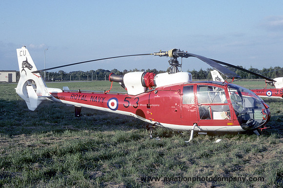 Royal Navy 705 Squadron Westland Gazelle HT.2 XW853 (1993)
