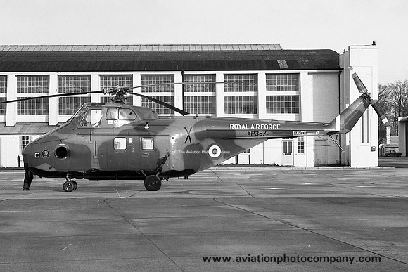 RAF 230 Squadron Westland Whirlwind HAR.10 XP357 at RAF Leuchars (1971)