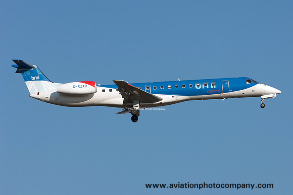 BMI Regional Embraer EMB-145 G-RJXR at Frankfurt (2015)