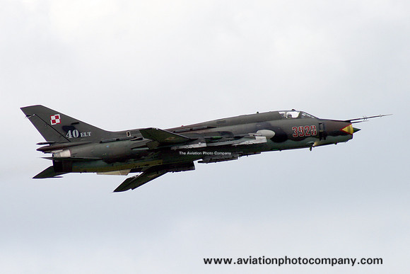Polish Air Force 40 ELT Sukhoi Su-22M4 3920 at the Volkel Airshow (2013)